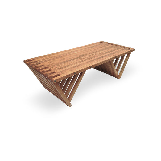 Coffee Table Modern Design Solid Wood L 54" x W 20" x H 17" XQuare eco-friendly