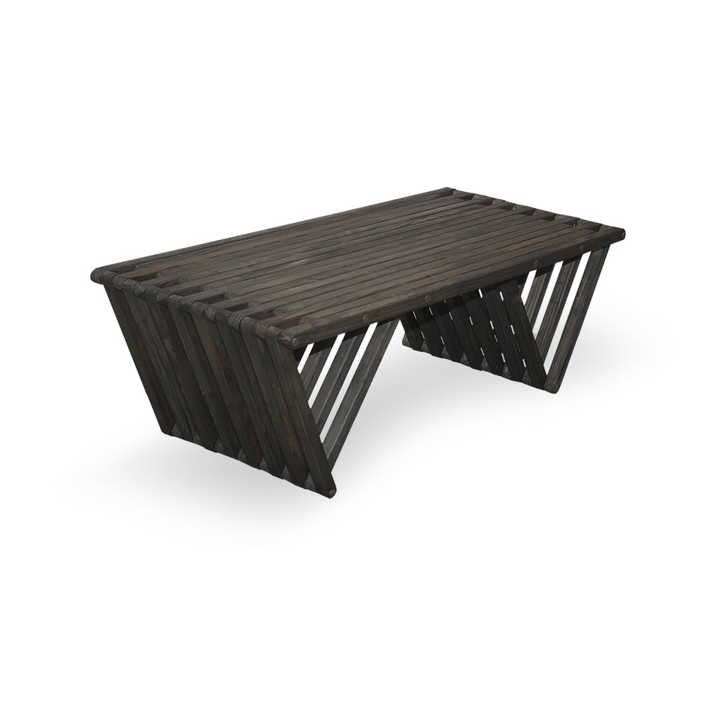 Coffee Table Modern Design Solid Wood L 54" x W 20" x H 17" XQuare eco-friendly