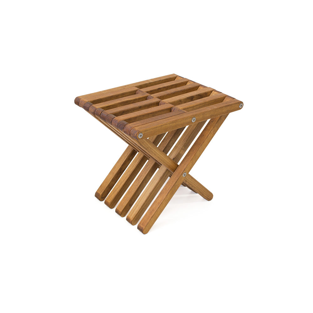 Stool Solid Wood L 19" x W 15" x H 17" eco-friendly